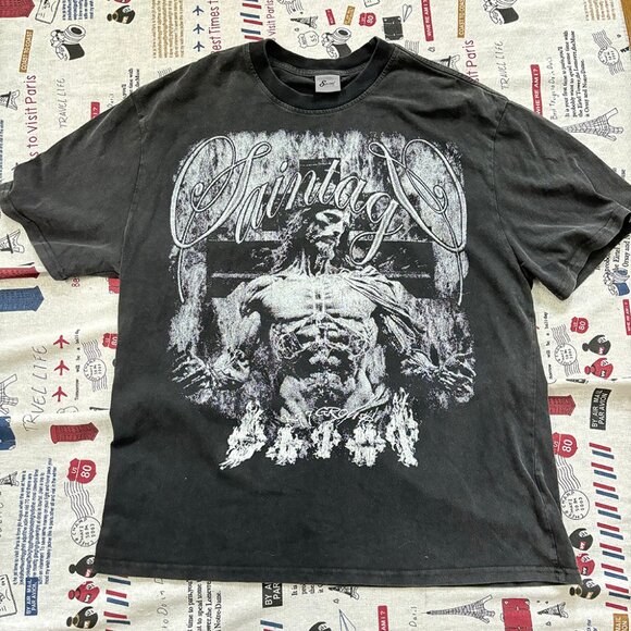 Saint Michael Cho Nirvana Rebirth Old Washed T-Shirt - Picture 1 of 7